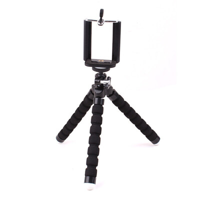 

Universal Compact Tripod Stand Flexible Octopus Cell Phone Camera Selfie Stick Tripod Mount for Smartphone Digital Camera