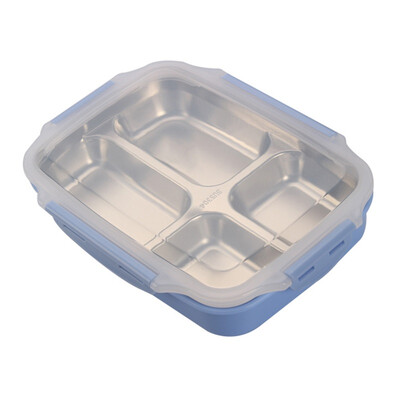 

Three-Four Grid 304 Stainless Steel Covered Canteen Lunch Box