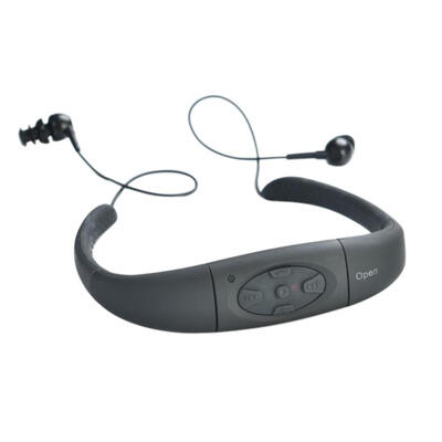 

Waterproof 8GB Water Swimming Sport MP3 Music Player Neckband Stereo Earphone Audio Headset with FM for Diving Swimming