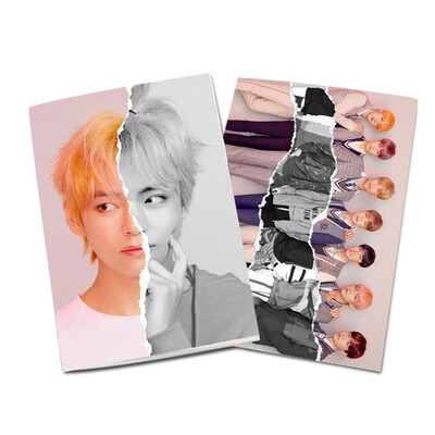 

Kpop BTS Bangtan Boys Love Yourself Answer 24 Sheets Notebook Note Pad