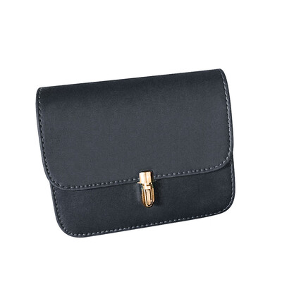 

Tailored Fashion Women Shoulder Bag Chain Strap Messenger Bags Handbags Metal Buckle BK
