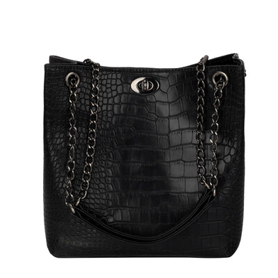 

Stone pattern PU Leather Bucket Bags For Women 2018 Female Chain Crossbody Bag Ladies Shoulder Bags Lock Handbags Drop Shipping