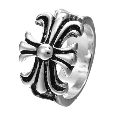 

Fashion Men Tough Guy Punk Style Retro Skull Rings