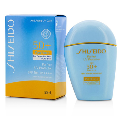 

SHISEIDO - Perfect UV Protector  WetForce SPF 50 PA For Sensitive Skin & Children 50ml17oz