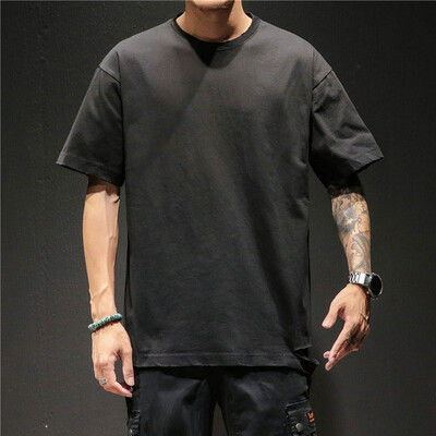 

Toponeto Mens Summer Casual Solid Color O-Neck Short Sleeve Large Size T-shirt Top Blouse