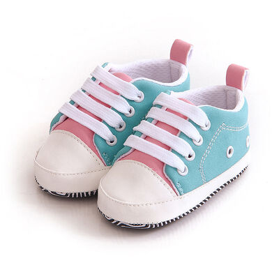 

Baby Boys Girls Lovely Sneakers First Walkersborn Crib Shoes Soft Infant Girls Toddler Laces Soft Sole Shoes