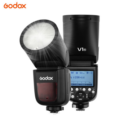 

Godox V1N Professional Camera Flash Speedlite Speedlight Round Head Wireless 24G Fresnel Zoom for Nikon D5300 D750 D850 D7100 Z7C