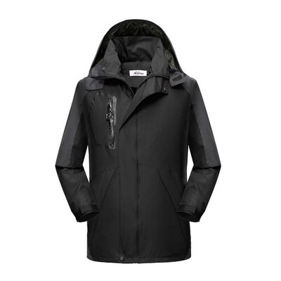 

Mens -4XL Sports Waterproof Hiking Camping Jacket Outdoor Rain Coat Hoodie