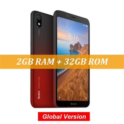 

Global Version Xiaomi Redmi 7A Snapdragon Octa Core Mobile Phone 12MP Camera 4000mAh Smartphone 2G 32G