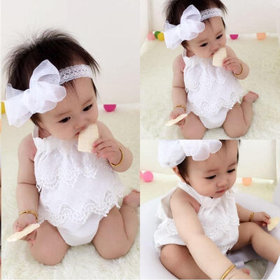 

Newborn Infant Baby Girl Bodysuit Floral Romper Jumpsuit Outfits Sunsuit Clothes