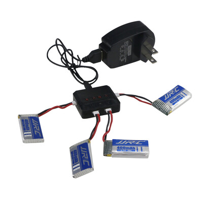 

JJRC Battery Charging Set 37V 400mAh LiPo WSX Balance Charger with US Plug Adapter Cable for H31 Drone