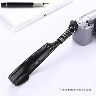 

X5- Camera Wrist Hand Strap PU Leather Lanyard for Sony Fujifilm Nikon Panasonic Olympus Leica DSLR Micro Single Cameras