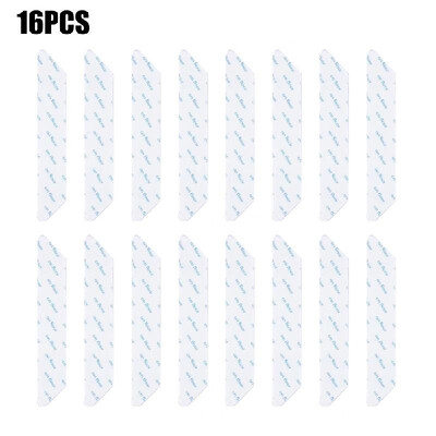 

One Pack of 8Pcs Anti Curling Rug Grips Non Slip Rug Pads Carpet Grippers Reusable Removable Washable Gripper Tape Keeps Your Rug