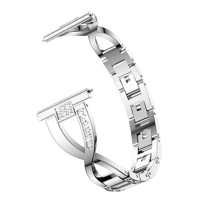 

〖Follure〗Metal Crystal Watch Strap Wrist Band for Xiaomi Huami Amazfit Bip Youth Watch