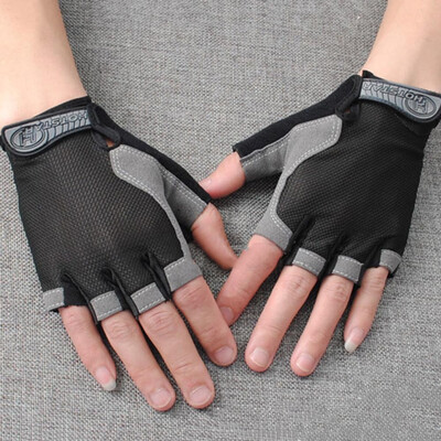 

Sports GlovesUnisex Sports Half Finger Fashion Wild Visor Rear Opening Yoga Weight Lifting