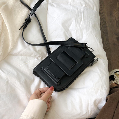 

Summer new French minority bag female 2019 new Korean version of the wild single shoulder slung fashion texture small square bag