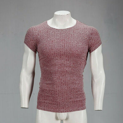 

Mens Slim Fit O Neck Short Sleeve Muscle Tee Shirts Casual T-shirt Tops Blouse