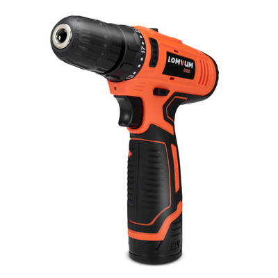 

Lomvum 12V Two-speed Rechargeable Cordless Electric Drill Mini Multifunctional Tool
