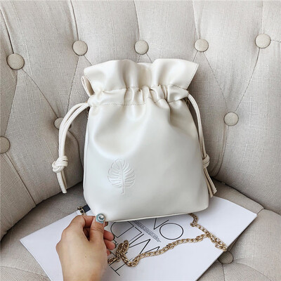 

Tailored Womens Simple All-purpose Small Bucket Bag Single Shoulder Messenger Bags