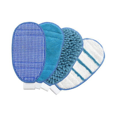 

For Black & Decker FSH10SM FSH10SMP Baide Steam Mop Cloth Accessories 4pcsSet