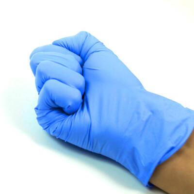 

Gobestart 5Pair Industrial Disposable Nitrile Latex Gloves Powder