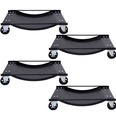 

4 pcs Set Tire Wheel Dollies Dolly Vehicle Car Auto Tire Skate