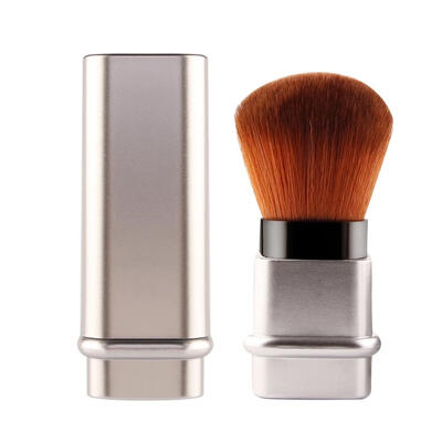 

Square Appearance Portable Foundation Makeup Tool Retractable Blush Brush