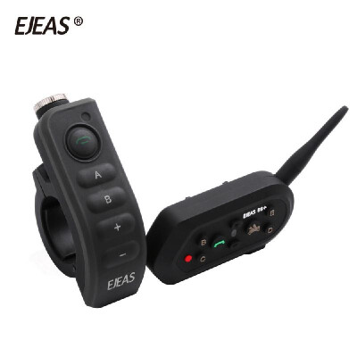 

EJEAS E6 Plus Bluetooth Motorcycle Intercom 1200m IP65 Waterproof Wireless Motorcycle Helmet Headset 2 Riders Full Duplex VOX Inte