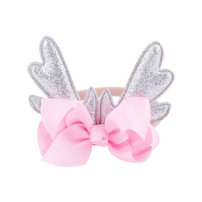 

Cute Baby Headband Toddler Kids Girls Bowknot Hairband Christmas Deer Headwear