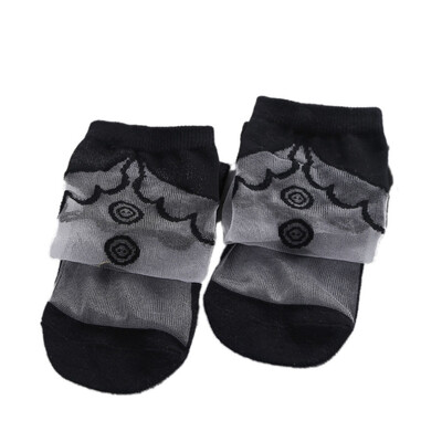 

Personality Small Collar Patterned Girl Short Stockings Ankle Socks