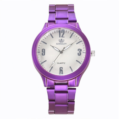 

New mens&womens fashion bright alloy steel belt wrist