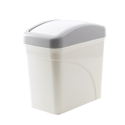 

Toponeto 2018 New Mini Desktops Mini Creative Covered Kitchen Living Room Trash Can