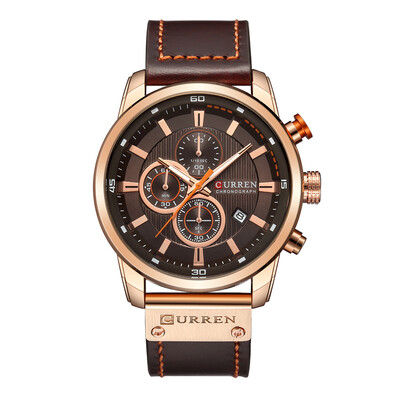 

Curren High Quality Watch Quartz Wrist Analog Digital Leather Fashion Casual Business Men Sports Watches