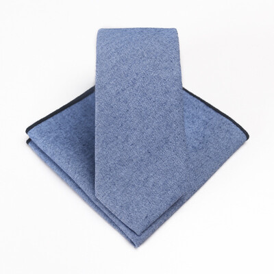 

Pure color cotton tie suit casual mens gentleman wedding groom groomsman imitation wool pocket towel tie wholesale