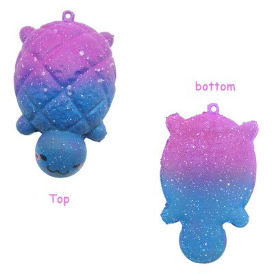 

YIWULASquishy Galaxy Tortoise Slow Rising Cartoon Cream Scented Stress Relief Toy