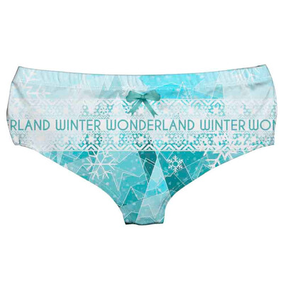 

Toponeto Ladies Hipsters Panties Christmas Themed Women Panties Christmas print Underwear