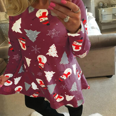 

European&American explosions ebay AliExpress Christmas snowman print mini dress black
