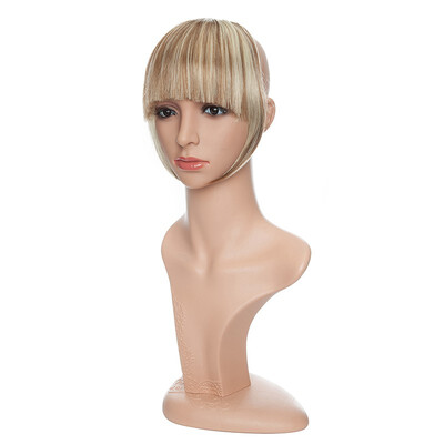 

Hair Bangs Clip in Hair Extensions Front Neat Bang Fringe One Piece Striaght Hairpiece Accessories