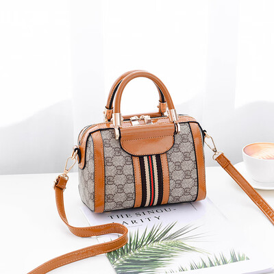 

Shangxin Womens Bag Tide Slant Single Shoulder Bag Ladys Pillow Bag Fashion Boston Bag