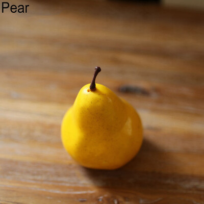 

Lifelike Decorative Artificial Fruits Fake Apple Banana Pear Home House Decor