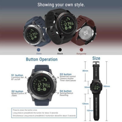 

Zeblaze Smart Watch Luminous Dial Low Battery Remind Moments Share Wristband
