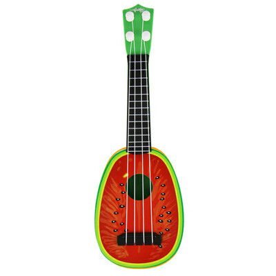 

〖Follure〗1pc Children Learn Guitar Ukulele Mini Fruit Can Play Musical Instruments Toys