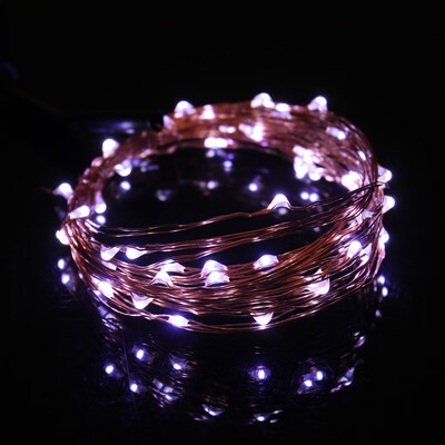 

Gobestart 5M 50 Led USB connector String Fairy Lights Garland Copper Wire