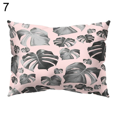 

Tropical Plant Flower Bird Pillow Case Cushion Cover Sofa Bed Car Office Decor