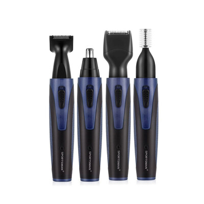 

SPORTSMAN Nose Hair Trimmer USB 4 in 1 Rechargeable Nose Sideburn Eyebrow Beard Ear Hair Trimmer Men Women