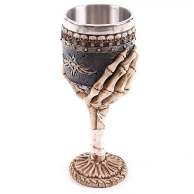 

Siaonvr Stainless Steel Wolf Goblet EZESO Resin 3D Coffee Cup Stainless Steel Tea