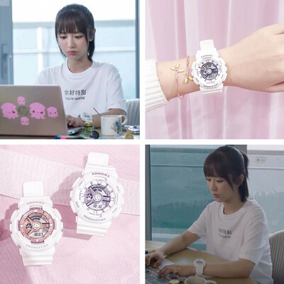 

Watch Female Inswind Unicorn Waterproof Female Student Korean Simple Yang Zili Current Overfire Electronic Watch