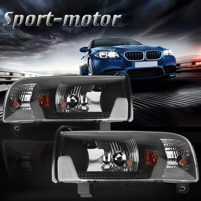 

DRL Projector Headlight Assembly for 94-01 Dodge Ram 150094-02 Dodge Ram 2500 3500 Pickup Replacement Headlamp