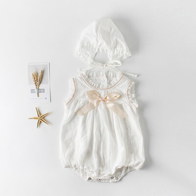 

Lace Newborn Baby Girl Infant Romper Bodysuit Jumpsuit Hat Clothes Outfit Sunsuit