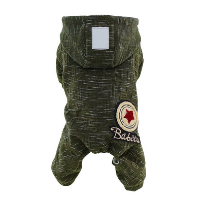 

Pet Winter Four-legged Warm Dog Puppy Fleece Coat Down Pet Suppliers Casual Styles Three Colors -xxl Hooded Warm Dog Clothes